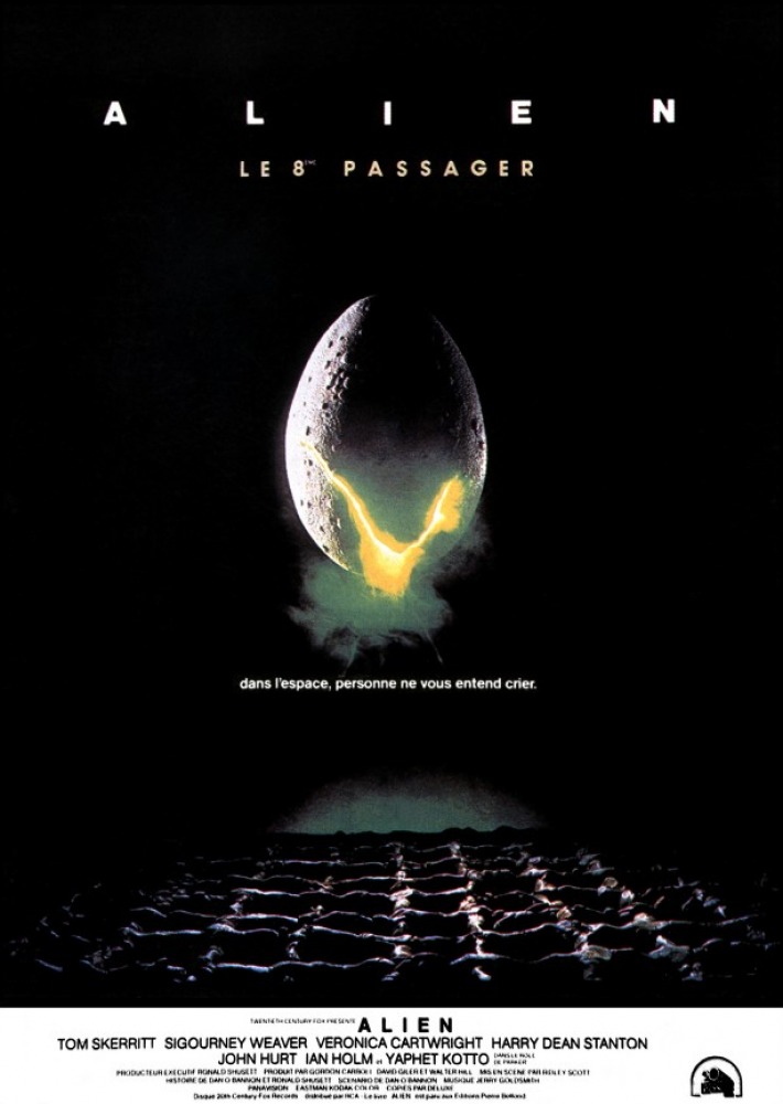 affiche du film Alien, le 8ème passager                                 