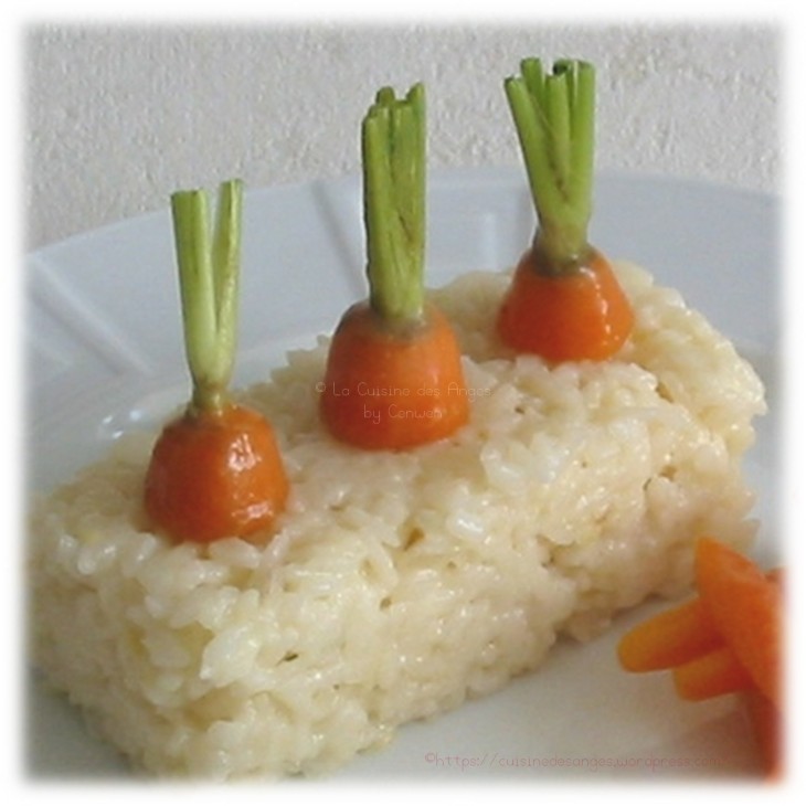 recette de risotto au parmesan et carottes