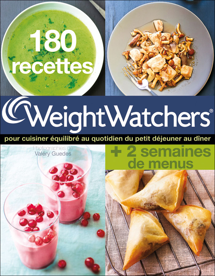 Couverture du livre 180 recettes Weight Watchers